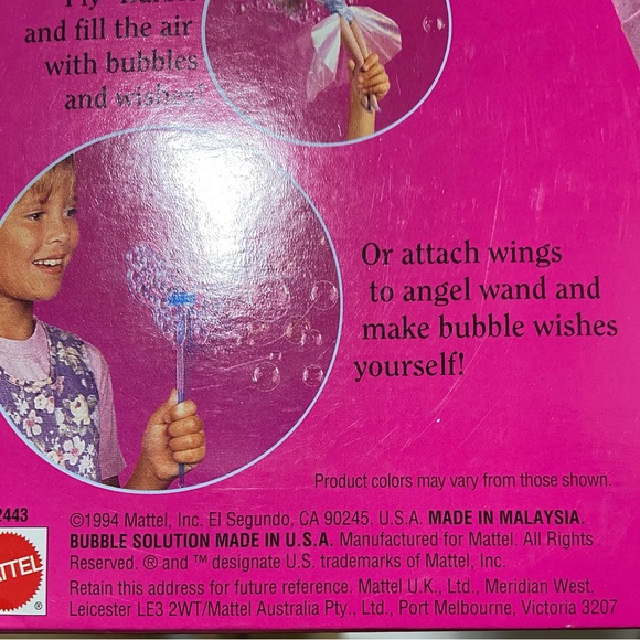 Bubble Angel Barbie - Picture 5 of 5